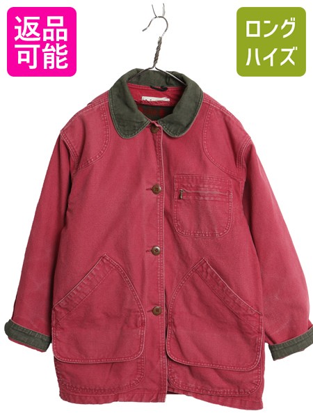 【4/14 25名様限定1000円OFFクーポン】 80s USA製 エルエルビーン ダック ハンティング ジャケット レディース M ヴィンテージ カバーオール フィールド コート 脱着 ライナー付き| 古着 中古 80年代 80's ビンテージ LLBEAN LLビーン アメリカ製 ハンティングジャケット ハ
