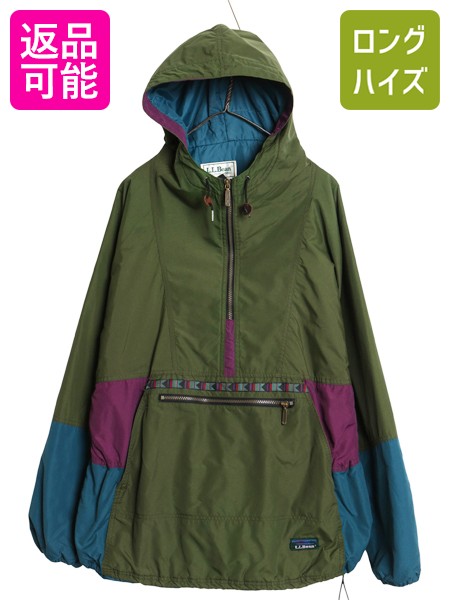 楽天市場】90's □ LLBean エルエルビーン マルチカラー 切替 ジップ