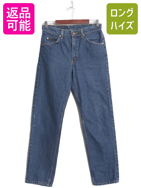 【4/20 777円OFFクーポン×最大8倍】 90s リーバイス 505 デニム パンツ メンズ 31 30 オールド ジーンズ ジーパン スリム ストレート テーパード ボトムス 濃紺 オレンジタブ | 古着 中古 90年代 90's USA Levis Levi's 真紺 デニムパンツ Gパン ストレートデニム テーパー