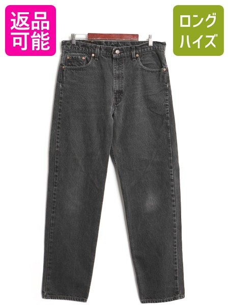 楽天市場】90s USA製 Levis 550 ブラック デニム パンツ 36 32 / 90