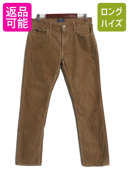 楽天市場】ポロ ラルフローレン 総柄 細畝 コーデュロイ パンツ メンズ