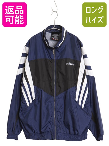 楽天市場】90s □ アディダス 3ライン ナイロン ジャケット ( メンズ S