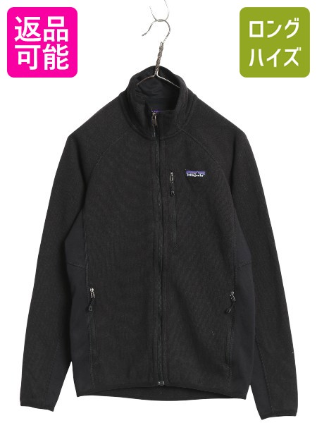 【7/24 400円OFFクーポン×ポイント5倍】 パタゴニア パフォーマンス ベターセーター メンズ XS / 16年製 フルジップ フリース ジャケット ハイネック ブルゾン アウトドア ブラック| 古着 中古 黒 Patagonia フリースジャケット ニット セーター ジャンパー ストレッチ ジ|古着ヴィンテージショップLong his