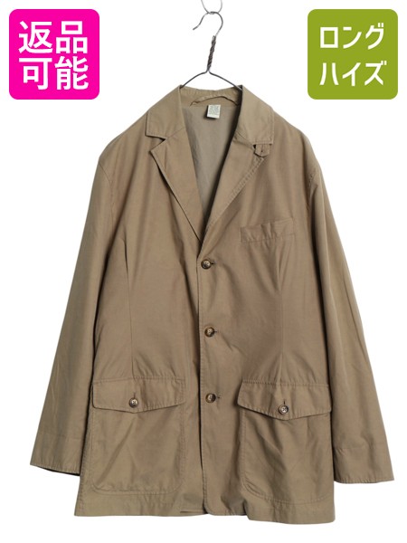 【7/24 400円OFFクーポン×ポイント5倍】 00s オービス テーラード ジャケット メンズ L / 古着 オールド アウトドア コットン ナイロン ハンティング ブレザー シンプル トラッド| 中古 00’s 00年代 ORVIS テーラードジャケット コットンジャケット ハンティングジャケッ|古着ヴィンテージショップLong his