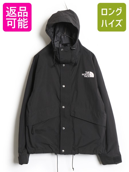 【7/22 400円OFFクーポン&times;ポイント5倍】 ノースフェイス DRYVENT マウンテンパーカー ジャケット メンズ M / ナイロン フルジップ マンパ ジャンパー ブルゾン アウトドア ブラック| 古着 中古 The North Face 黒 茶タグ 復刻 ナイロンジャケット マウンテン パーカー ウィ｜古着ヴィンテージショップLong his 15,444円
