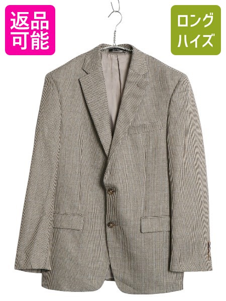 【4/12 24h限定777円OFFクーポン!】 デッドストック ローレン ラルフローレン テーラード ジャケット メンズ M 程 新品 ポロ ブレザー サマー スーツ ガンクラブ チェック 薄手| 新古品 未使用 POLO RALPH LAUREN テーラードジャケット サマージャケット カジュアル フォー