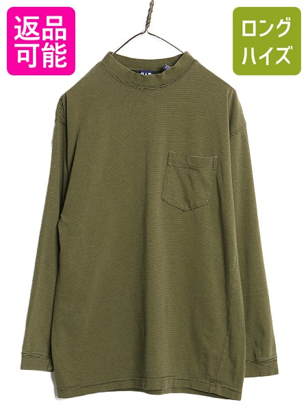 OLD GAP ボーダーロンT オールドギャップ 楽天市場】90s オールド ギャップ モックネック ボーダー 長袖 Tシャツ