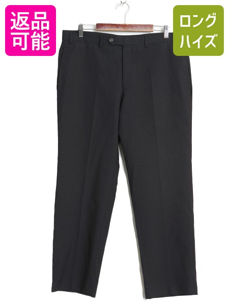 【7/22 400円OFFクーポン&times;ポイント5倍】 ローレン ラルフローレン スラックス パンツ メンズ 36 30 ポロ サマー ウール 薄手 ノータック ストレート トラウザー きれいめ シンプル | 古着 中古 POLO RALPH LAUREN ウールパンツ ウールスラックス サマーウール ジッパーフラ｜古着ヴィンテージショップLong his