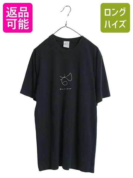 【7/22 400円OFFクーポン×ポイント5倍】 90s オーストラリア製 両面 アート イラスト プリント Tシャツ メンズ XL / オールド グラフィック トランペット ジャズ 大きいサイズ 黒| 古着 中古 ブラック 90’s 90年代 シングルステッチ 音物 半袖Tシャツ プリントTシャツ ア|古着ヴィンテージショップLong his