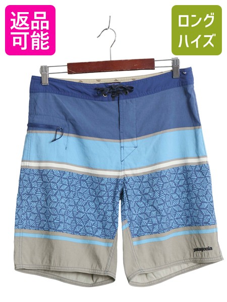 【7/23 400円OFFクーポン&times;ポイント5倍】 パタゴニア ウェーブ フェアラー ボード ショーツ メンズ 32 18年製 アウトドア ボーダー ナイロン ショートパンツ 短パン 海パン 水陸両用| 古着 中古 Patagonia サーフ スイム ハーフパンツ ショート パンツ サーフパンツ ボード｜古着ヴィンテージショップLong his