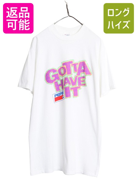 【7/30 24h限定777円OFFクーポン!】 デッドストック 90s USA製 ペプシ イラスト プリント Tシャツ メンズ XL 新品 オールド 企業 グラフィック シングルステッチ 大きいサイズ| 新古品 未使用品 90's 90年代 PEPSI アメリカ製 企業物 当時物 半袖Tシャツ プリントTシャツ プ｜古着ヴィンテージショップLong his