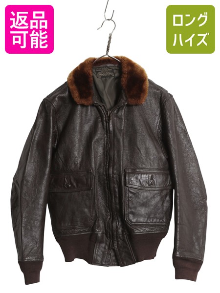 楽天市場】80s ☆ 89年製 米軍実物 USN G-1 フライト ジャケット 42