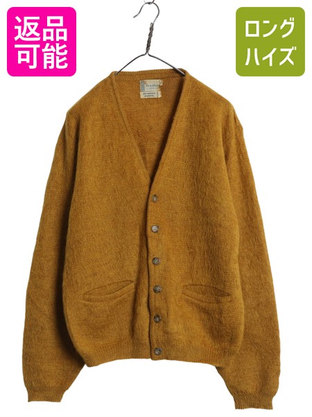 Harridge Row　60s モヘアカーディガン 毛足長　古着　ヴィンテージ 楽天市場】60's USA製 ビンテージ 67% モヘア ☆ Harridge Row