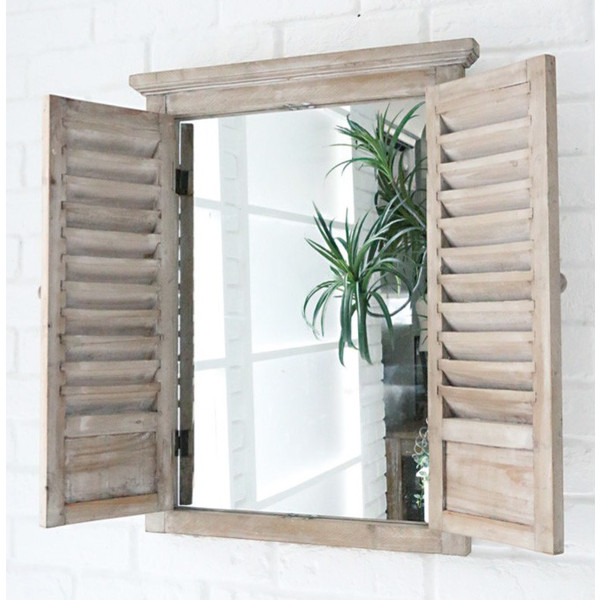 ルーバーミラー ブルー アンティーク シャビー 窓 鏡 楽天市場】鏡 壁掛け コベントガーデン ゴルド ルーバーミラー L