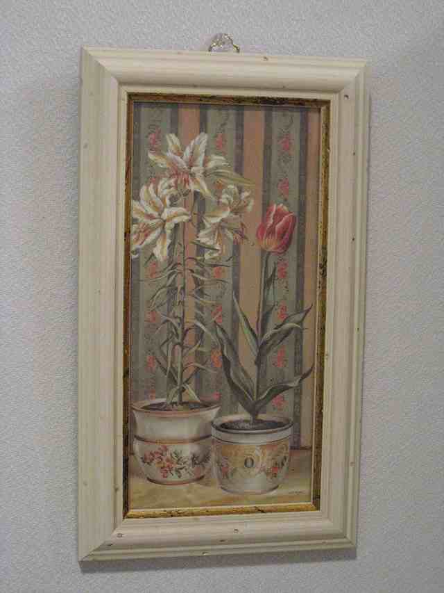 楽天市場】手描き 油絵 額入り油彩画 山百合 F6サイズ やまゆり 白