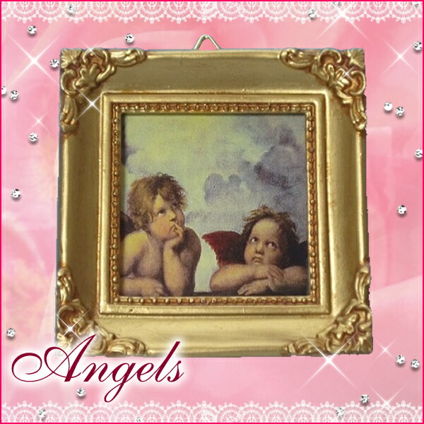 楽天市場】エンジェルフレーム 天使の額絵 ブーグロー「ファーストキス