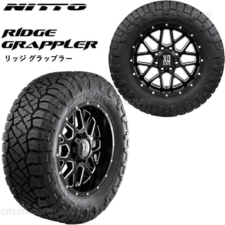 楽天市場】ニットータイヤ RIDGE GRAPPLER LT285/70R17 121/118Q