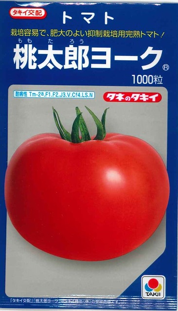大玉 トマト 桃太郎ヨーク 1000粒 タキイ種苗(株) [種子/野菜]