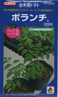 台木 (赤茄子用)ボランチ 1000粒 (赤茄子用) タキイ種苗(株) [内果皮/蔬菜]