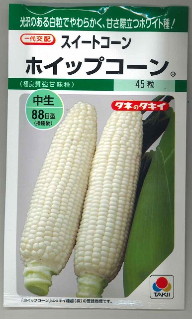 最安値に挑戦 とうもろこし種 タキイ種苗 ホイップコーン 2000粒 穀類