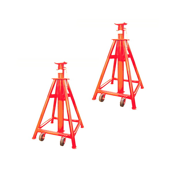 【大型商品】 2台セット リキマエダ リジッドラック １５ｔｏｎ RD-1500P-4S 2～10tonトラック 馬ジャッキ ジャッキ 整備 メンテナンス RD-1500P-4S 71,115円