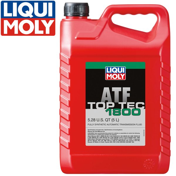 LIQUI MOLY リキモリ トップテック ATF 1800 5L 20662 LIQUI MOLY リキモリ オートマチックトランスミッションフルード オートマオイル ATF 1800 5L 5リットル TOP TEC ATF 1800 トップテックATF 1800