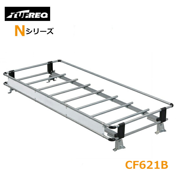 【大型商品】 タフレック TUFREQ 精興工業 デュトロ XKU7#/XZC7#/XZU7# ルーフキャリア NF621B 日野 交換 後付け オプションパーツ 荷台 荷物|GREEN_Shop
