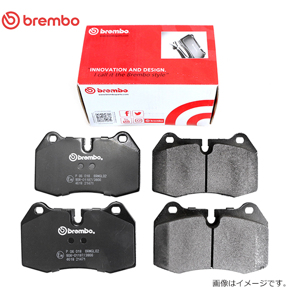 楽天市場】brembo ブレンボ パサート 3CCAX ブレーキパッド