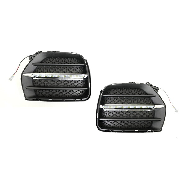 【送料無料】 LED デイライト フォグランプ 抵抗付き BMW X6 グリル E71 E72 【フロント フォグライト エアロ バンパー 後付け ドレスアップ 】｜GREEN_Shop