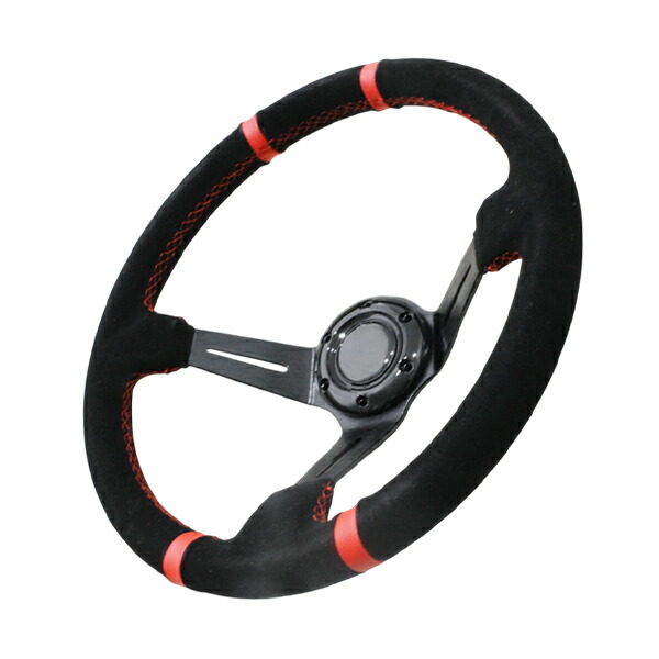楽天市場】【送料無料】 MOMO形状対応 ステアリング 黒×革 33.5Φ 335mm