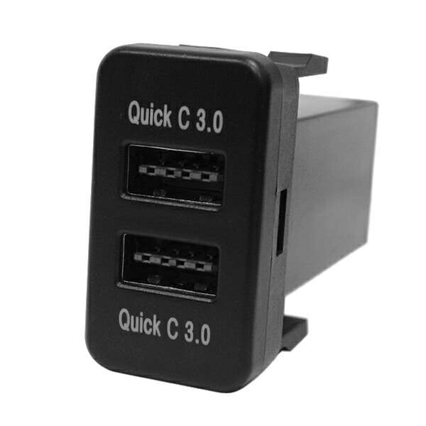 楽天市場】スイッチホール USBポート 増設 急速充電 QC3.0A搭載 LED