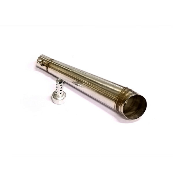 楽天市場】爆音管 メッキorアイアンブラック メガホン マフラー