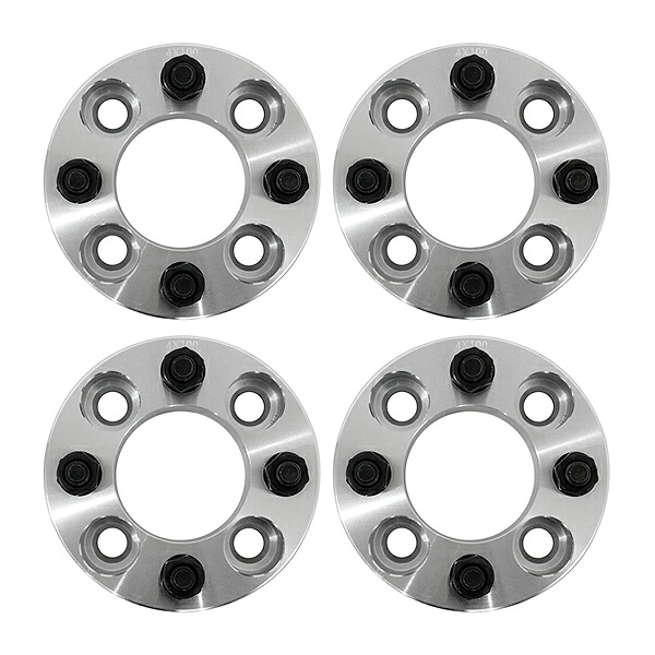 ワイドトレッド スペーサー 4穴 PCD100 M12 P1.25 50mm 4枚 50mm ナット付属 ワイトレ ツライチ ホイール 日産 スズキ ピッチ