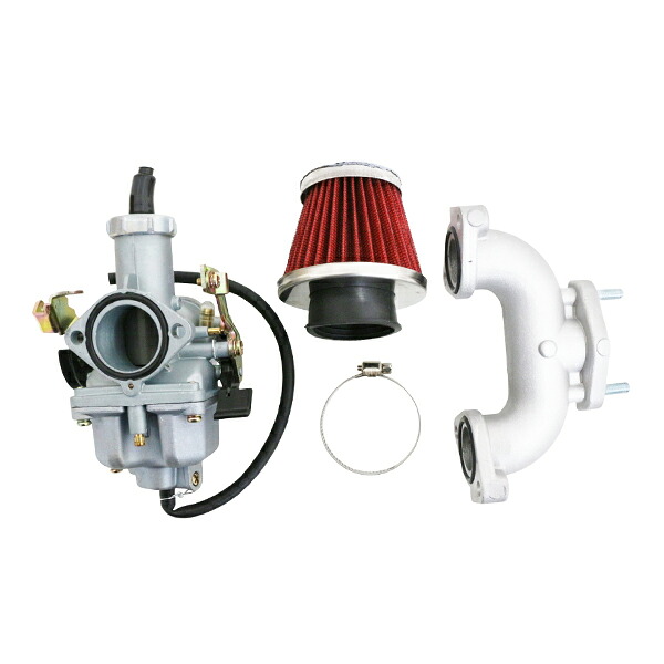 ビッグ キャブレター CB125T CD125T CD250U CGX125 ACE125 CB1 レブル ナイトホーク 30φ 16100-KYY-601 16100-KYY-B52 互換品 インマニ