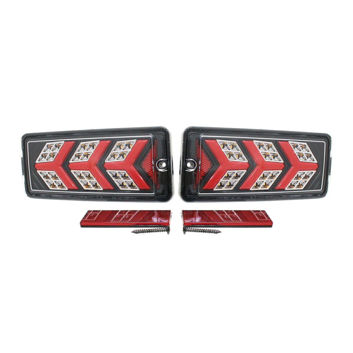 流れる シーケンシャル ウインカー LED テールランプ 左右セット ハイゼットトラック S500P S510P ジャンボ R3.12? 後期 テールライト オープニング機能｜GREEN_Shop