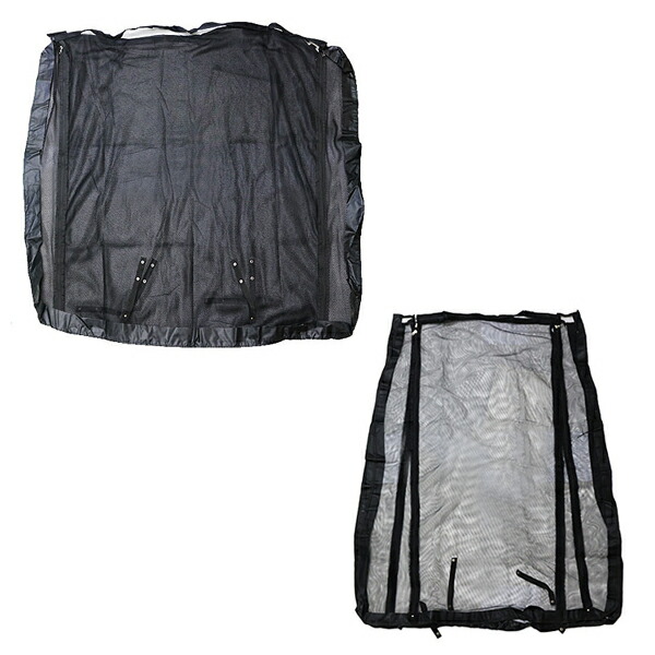 【送料無料】 トヨタ VOXY ヴォクシー ZRR70G ZRR75G ZRR70W ZRR75W 70系 前期/後期に適合 防虫ネット 虫よけ スライドドア用、リア用 ブラック (黒) 車 車用 カーパーツ