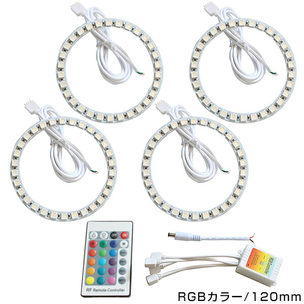 LS600h レプリカ 3連プロジェクター 左右18w LEDイカリング 白