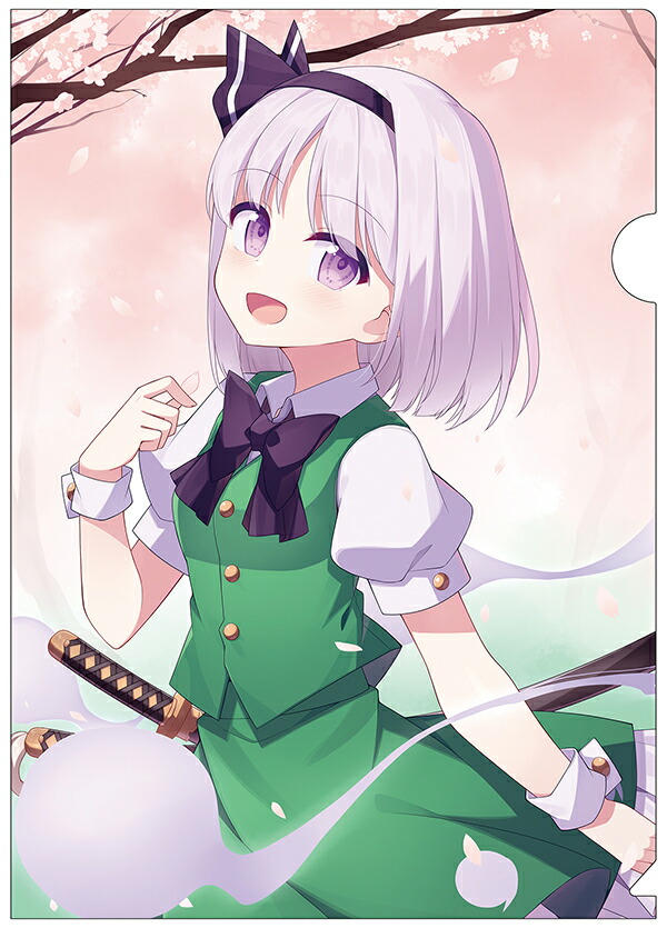 東方project 妖夢　水着　美少女　クリアファイル　VZ21 imgrc0090586716.jpg