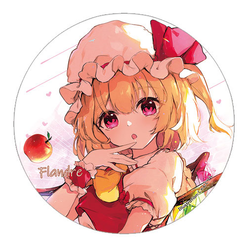 楽天市場】東方Project 缶バッジ 風見幽香 -AbsoluteZero- 東方