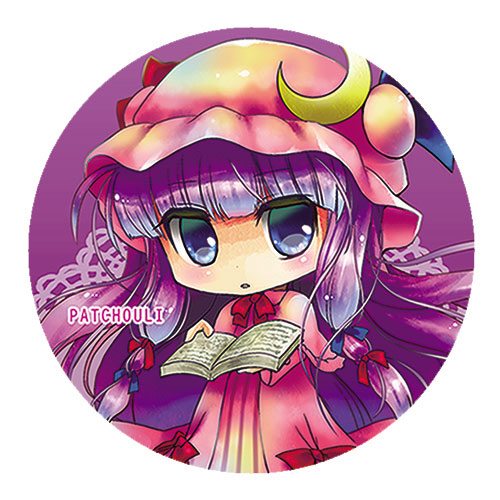 楽天市場】【パチュリー・ノーレッジ】東方Project ゆっくり缶バッジ