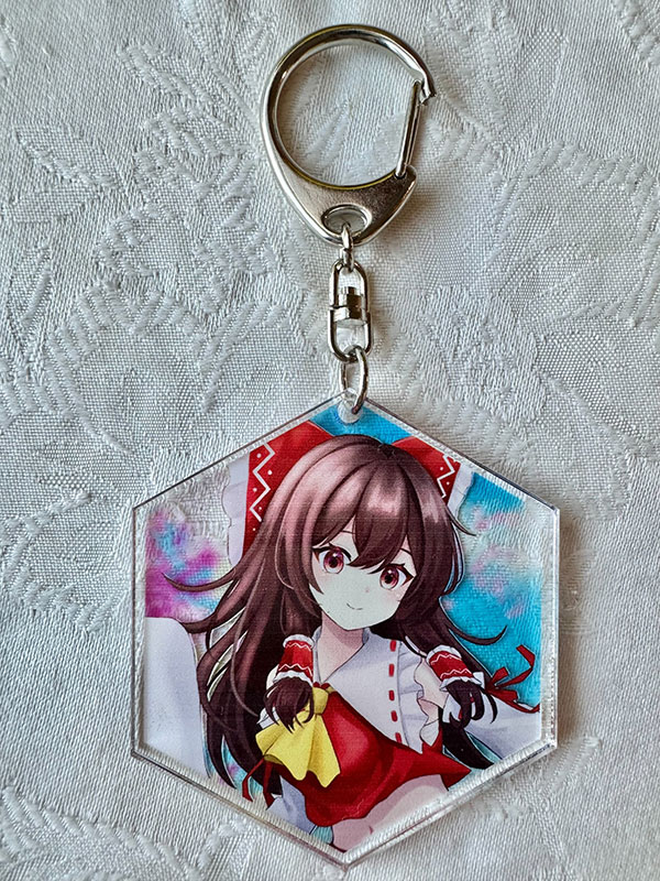 東方プロジェクト スクエアプロジェクトキーホルダー 東方プロジェクト スクエアプロジェクトキーホルダー