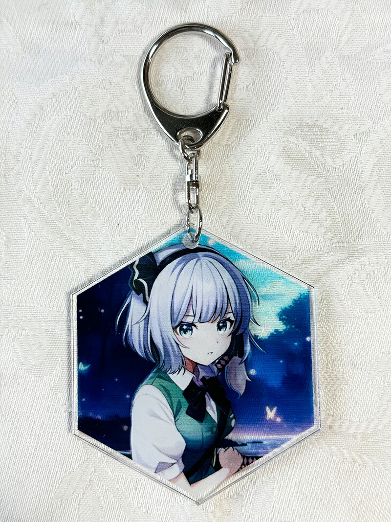 楽天市場】ぎゅぎゅっとアクリルキーホルダー 東方Project 博麗霊夢