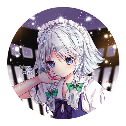 楽天市場】東方project「十六夜 咲夜10-4」ビッグ缶バッジ -ぱいそん