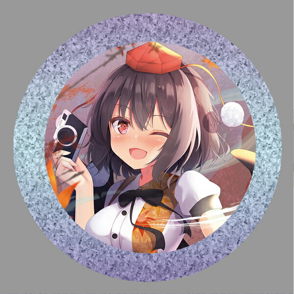 楽天市場】東方Project 缶バッジ 射命丸文 -AbsoluteZero- 東方缶