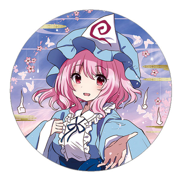 楽天市場】【西行寺幽々子】東方Project ゆっくり缶バッジ : REALiZE