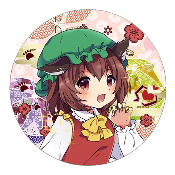 楽天市場】東方project「八雲 紫10-5」ビッグ缶バッジ -ぱいそんきっど