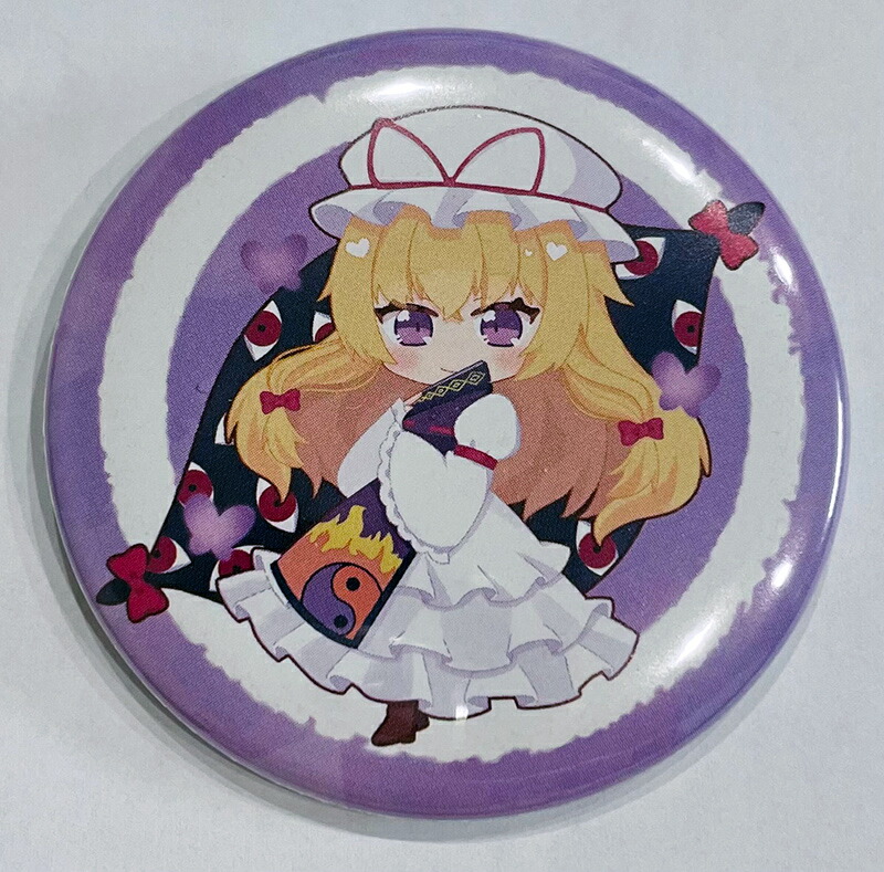 楽天市場】東方Project 缶バッジ 八雲藍 -AbsoluteZero- 東方缶