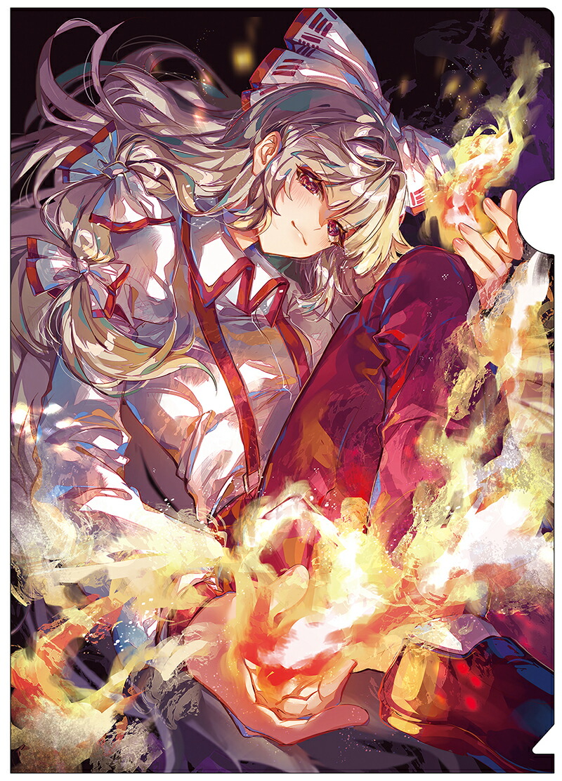 楽天市場】東方Projectクリアファイル 東方クリアファイル 藤原