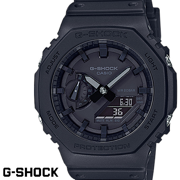 楽天市場 Casio G Shock ジーショック メンズ 腕時計 Ga 2100 1a1 ブラック 黒 カーボンコアガード構造 Gross