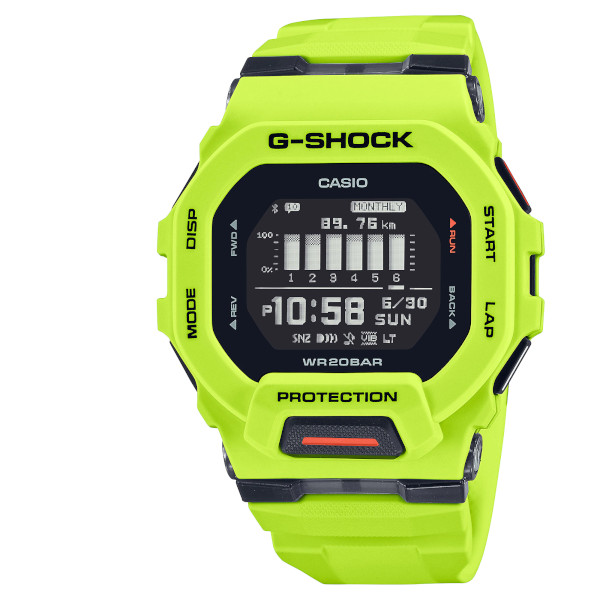 CASIO 腕時計 GBD-200-2 G-SHOCK デジタルG-SQUAD | labiela.com